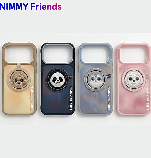قاب نیمی با پاپ سوکت Nimmy Big Eye Cute Pet Case Series سری 17 شماره 2